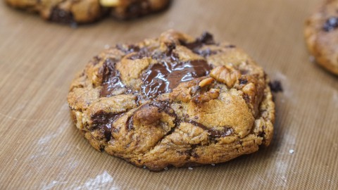 Overheerlijke en gemakkelijk te maken Chocolate Chipkoekjes met pindakaas.
