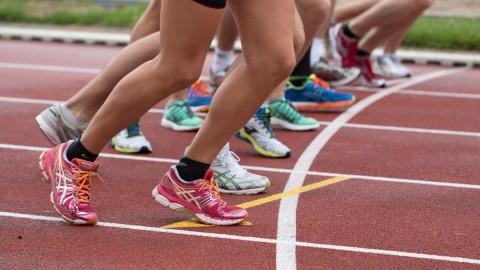 Bij Zeewolde Atletiek sporten