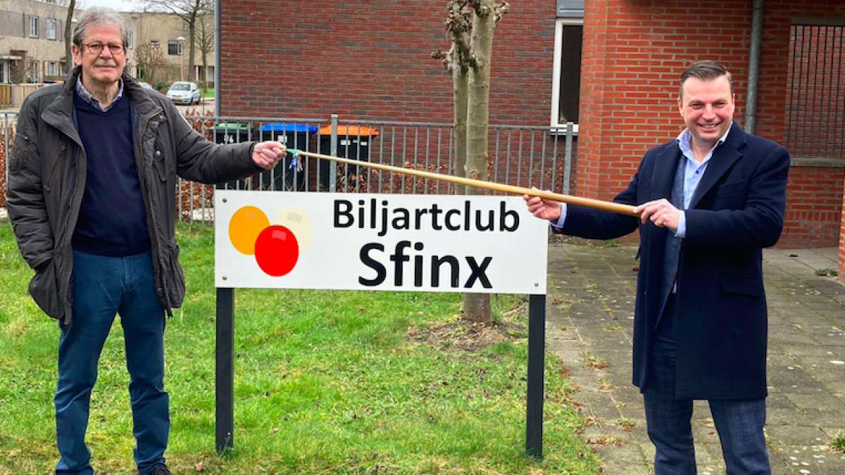 Biljartvereniging blij met nieuw onderkomen aan de Doorsteek